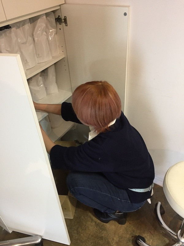 髪を振り乱して片付ける！（笑）姫路の美容院／美容室／ヘアサロンはBEREA(ベレア)