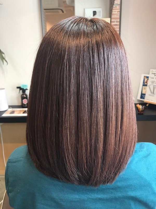 髪質改善ストレート「ハリスノフ」で艶髪に‼️姫路市の美容院BEREA(ベレア)はお客様のキレイを叶える美容室／ヘアサロン