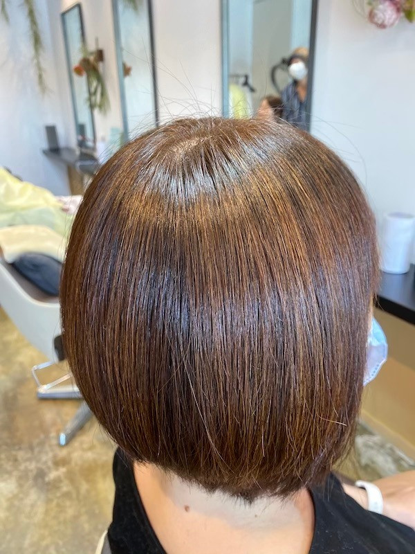 初めてハイライトを体験して頂きました！姫路市の美容院BEREA(ベレア)はお客様のキレイを叶える美容室／ヘアサロン