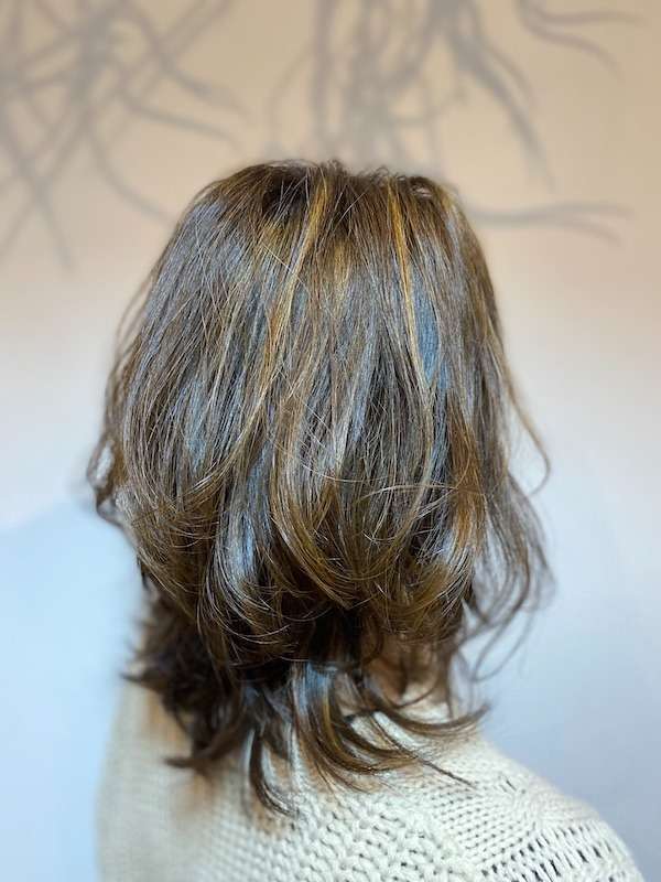 ハイライトミックスのグレイカラー