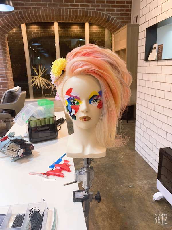 スジ盛り風サイドアップを作って見ました！姫路市の美容院BEREA(ベレア)はお客様のキレイを叶える美容室／ヘアサロン