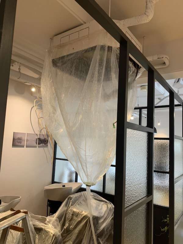 エアコンの定期クリーニング！姫路市の美容院BEREA(ベレア)はお客様のキレイを叶える美容室／ヘアサロン