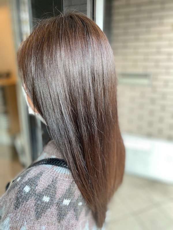 転勤で北海道に行く前にカラーに来てくれました！姫路市の美容院BEREA(ベレア)はお客様のキレイを叶える美容室／ヘアサロン