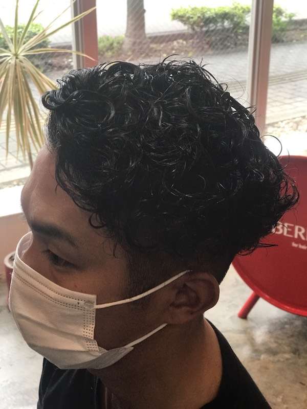 今回のメンズはハードパーマ！姫路市の美容院BEREA(ベレア)はお客様のキレイを叶える美容室／ヘアサロン