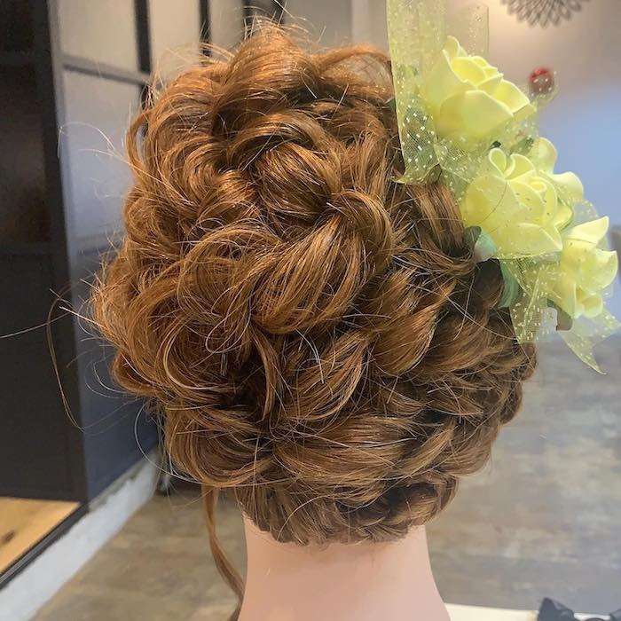 華やかパーティーアップスタイル！姫路市の美容院BEREA(ベレア)はお客様のキレイを叶える美容室／ヘアサロン