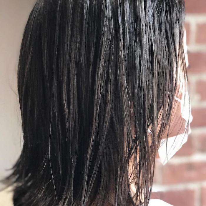 少し暗めのアッシュブラウン！姫路市の美容院BEREA(ベレア)はお客様のキレイを叶える美容室／ヘアサロン