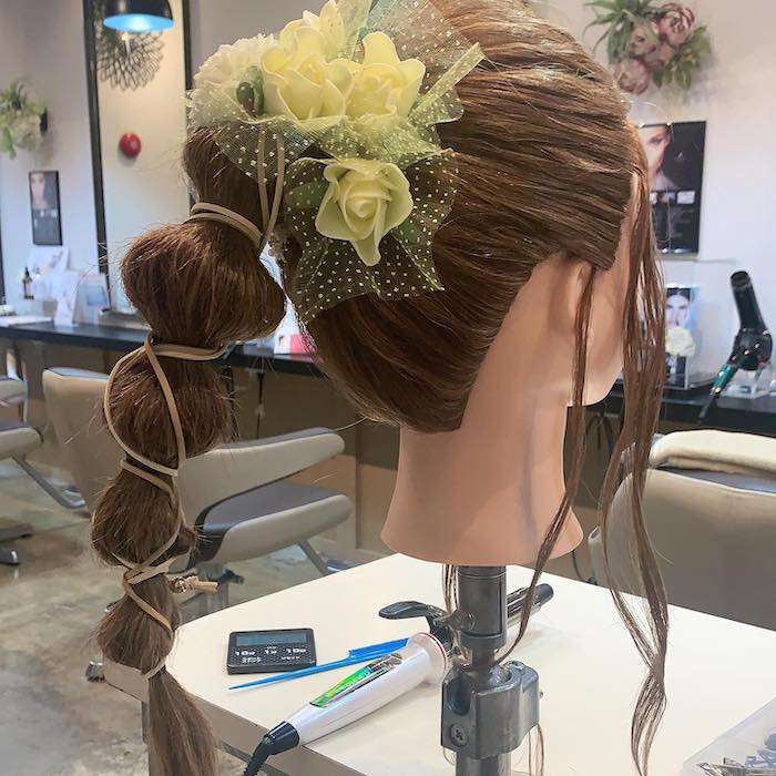 玉ねぎヘアセット！姫路市の美容院BEREA(ベレア)はお客様のキレイを叶える美容室／ヘアサロン