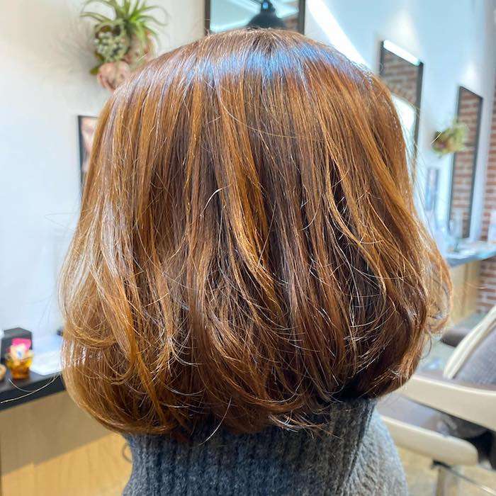 軽やかに動くミディアムボブ！姫路市の美容院BEREA(ベレア)はお客様のキレイを叶える美容室／ヘアサロン
