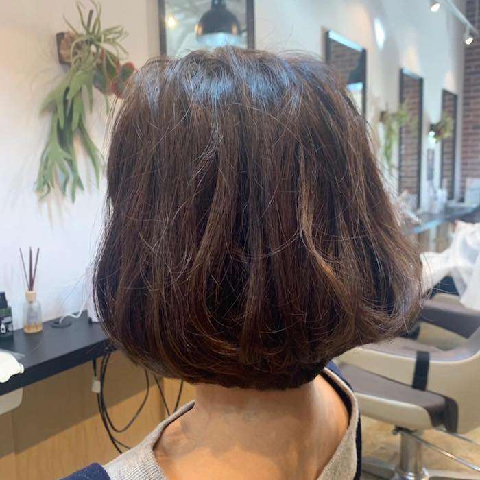 春っぽいボブスタイルの完成。姫路市の美容院BEREA(ベレア)はお客様のキレイを叶える美容室／ヘアサロン
