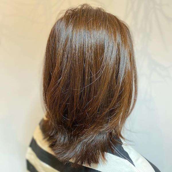 ナチュラル系ブラウン