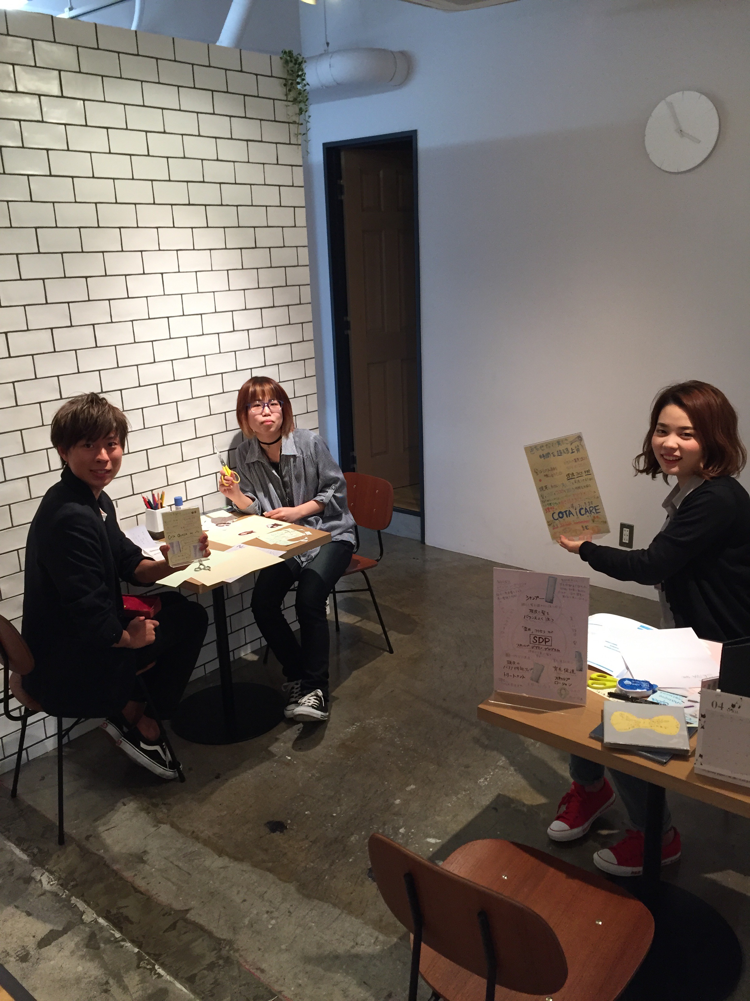 店内ポップの作成中!
